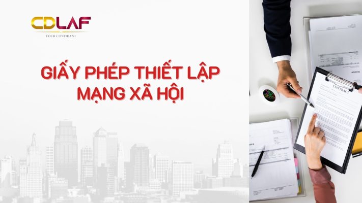 Giấy phép thiết lập mạng xã hội
